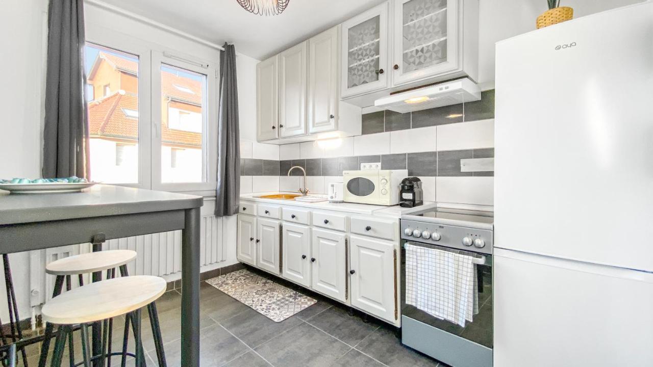 Homey Coloc Goodlife - Colocation Moderne - Chambres Privees - Wifi Et Netflix - Au Pied Du Tram Pour Geneve Ambilly Extérieur photo