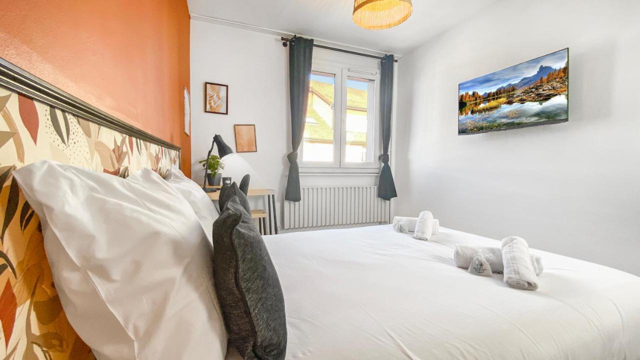 Homey Coloc Goodlife - Colocation Moderne - Chambres Privees - Wifi Et Netflix - Au Pied Du Tram Pour Geneve Ambilly Extérieur photo